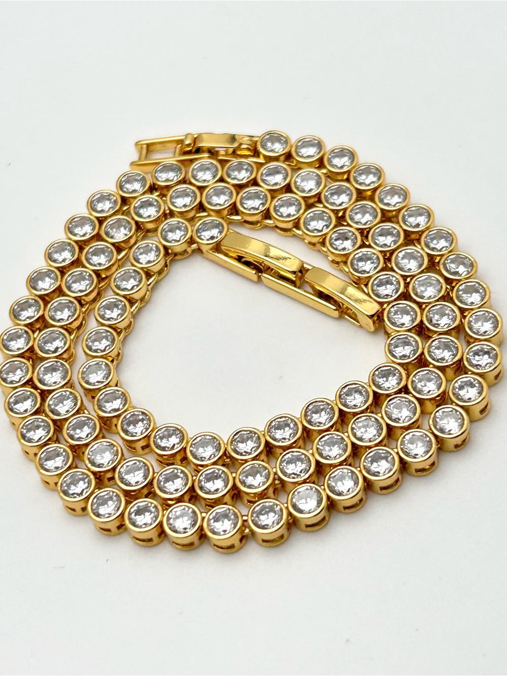 J. Crew Crystal Tennis Necklace